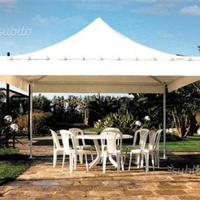 Gazebo airone corallo 4x4 avorio nuovo in stock