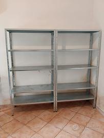 scaffalatura in lamiera 