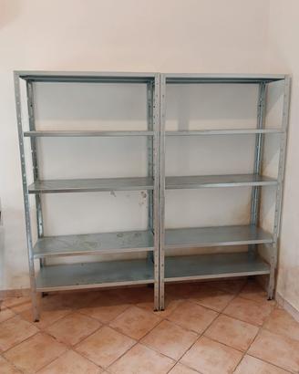 scaffalatura in lamiera 