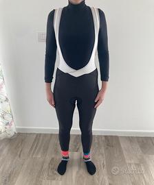 salopette invernale donna bici Btwin Decathlon XS 