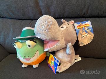 Peluche Madagascar e Sing nuovi