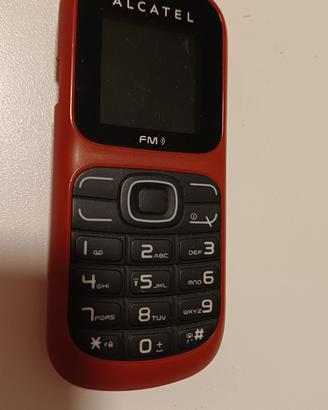 Alcatel one touch telefono  rosso