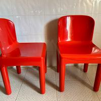 Longato Coppia Sedie Space Age