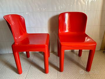 Longato Coppia Sedie Space Age