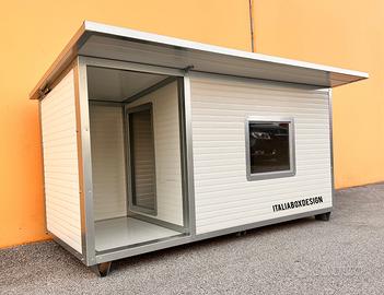 Cuccia con pre ingresso coibentata