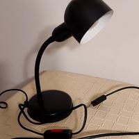 Lampada Da Tavolo Veneta Lumi Anni 80 Nera