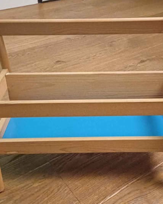 espositore di libri per bambini