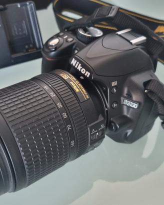 Nikon D3100 + ottica Nikon 18-140