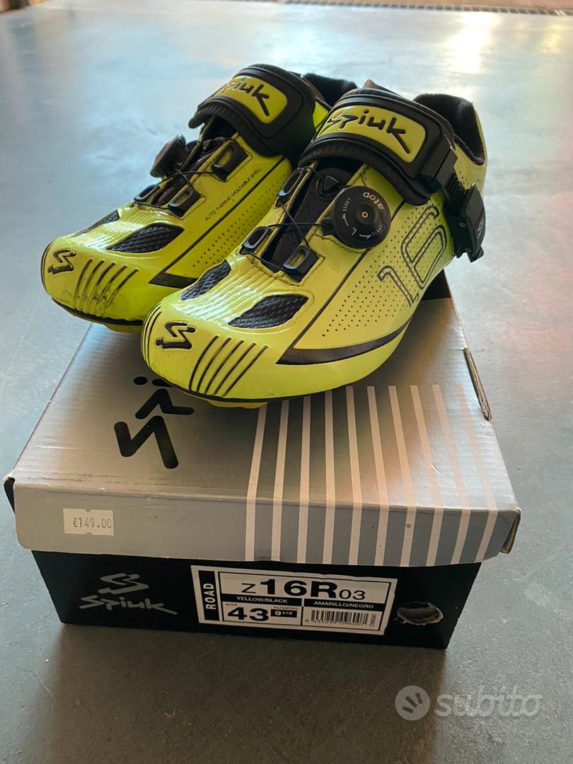 Scarpe ciclismo hotsell strada giallo fluo