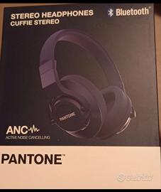 Cuffie stereo headphones bluetooth Pantone