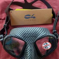 Maschera Sub C4 Condor Antifog carbon
