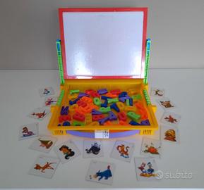 LAVAGNA QUERCETTI CON LETTERE E PERSONAGGI DISNEY