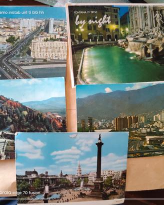 5 cartoline affrancate