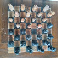 Scacchiera da collezione in Marmo