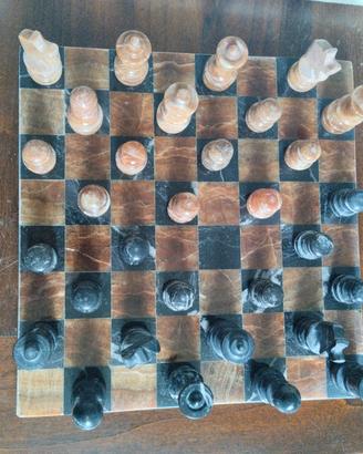 Scacchiera da collezione in Marmo