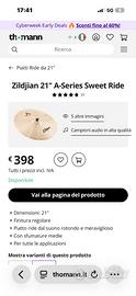 ZILDIAN PIATTO RIDE DA 21 serie brillant