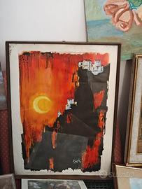 dipinto ad olio firmato