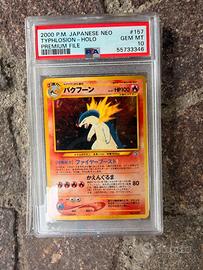 Pokémon Japanese - Typhlosion #157 PSA10