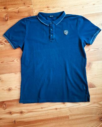 Polo Blauer taglia L