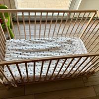 Lettino Ikea sniglar con materasso