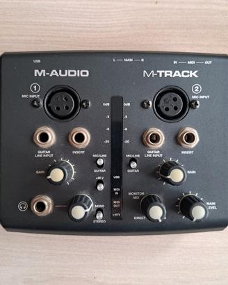 M-Audio M Track scheda audio