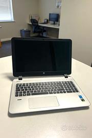 NoteBook portatile HP i7 8GB RAM 15,6 pollici