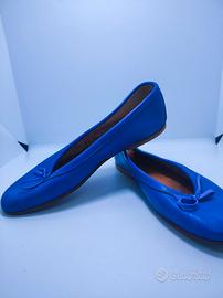 Ballerine blu da ragazza. Scarpe estate/autunno