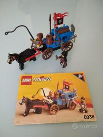 Set lego castle 6038 completo con figure e istru