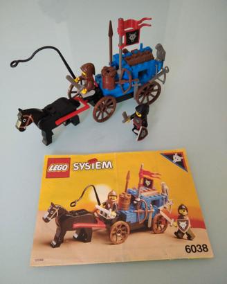 Set lego castle 6038 completo con figure e istru