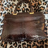 Borsa Vintage in coccodrillo 