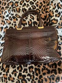 Borsa Vintage in coccodrillo 