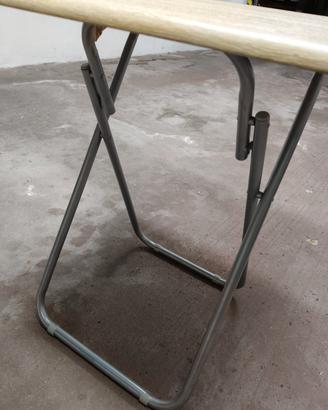 tavolino pieghevole quadrato