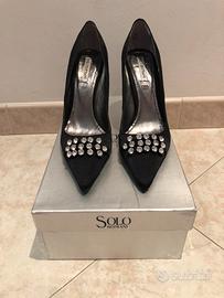 Décolleté Soprani nere 38