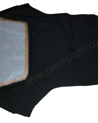 Capote Bmw E30 tessuto 3 strati nero