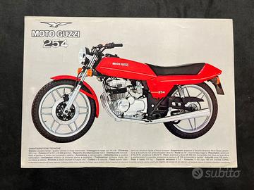 Brochure Moto Guzzi 254