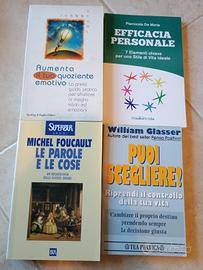 Lotto di libri di crescita personale/evoluzione