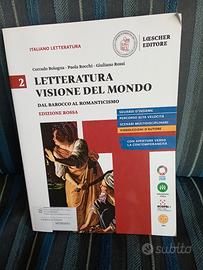 letteratura visione del mondo -volume 2 - ed rossa