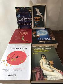 Libri usati come nuovi. Oscura e celeste etc..