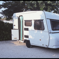 Roulotte 5 posti con documenti marciante