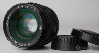 OBIETTIVO ZENIT MC MIR 24H 35MM F2.0 ATTACCO NIKON