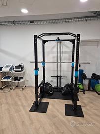 TREMENDOUR POWER RACK + CAVO LAT SUP/INF