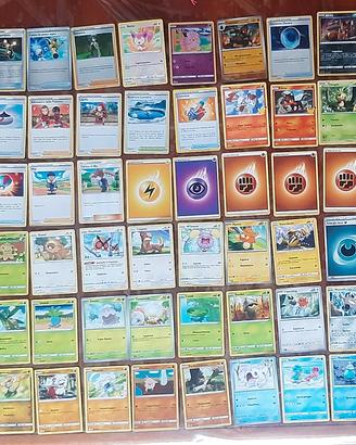 Lotto 60 Carte Pokémon con Barista Full Art&Promo
