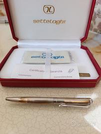 penna da collezione sette laghi argento 925