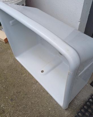 Pilozzo da muro in ceramica 75x65 h35