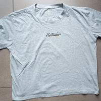 T-hirt crop top Hollister taglia M