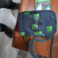 minecraft mini Messanger Marsupio porta cellulare 