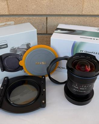 Laowa 12 mm 2.8 Nikon + Holder Nisi