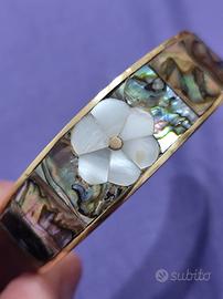 Bracciale vintage rigido aperto anni  80/90
