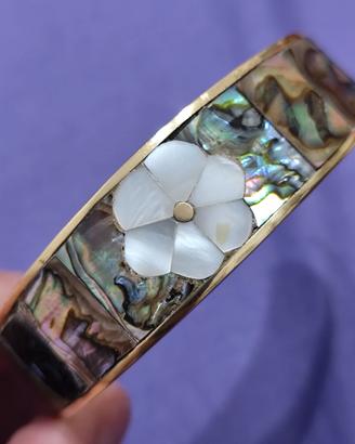 Bracciale vintage rigido aperto anni  80/90