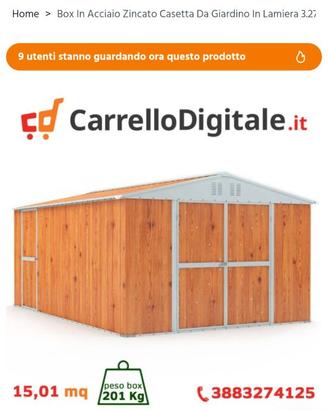 Casetta da giardino
